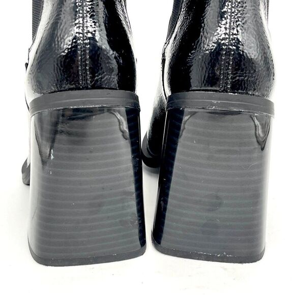 Circus by Sam Edelman Black Chunky Ankle Boots with Heel - Size 7.5M - Picture 8 of 12